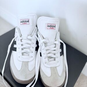 Adidas Samba White and Black Women’s Sneakers Trendy Comfy Classic Shoes